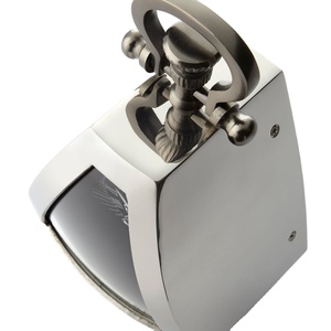 Horloge décorative en métal pour table de salon, horloge de réveil décorative pour chambre à coucher, décoration intérieure, objet personnalisable, horloge moderne 2026 - Product Image 2