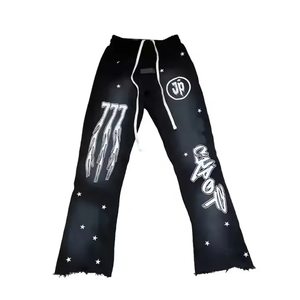 Conjunto Deportivo Ligero de Sudadera con Estampado de Forro Polar y Pantalones Jogger con Cordón, Conjunto Deportivo Unisex, Sudadera con Capucha Ajustada y Pantalones Jogger - Product Image 2