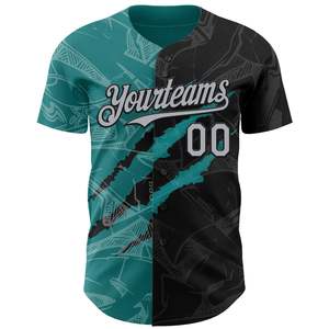 Camiseta de Béisbol Personalizada de Manga Corta con Botones, Estilo Profesional, Uniforme de Equipo, Antibacteriana, para Todas las Temporadas, 100% Algodón Orgánico, Cuello en V - Product Image 4