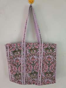 Bolsas de Mano de Algodón Acolchado, Elegantes y Promocionales, Hechas a Medida, Ligeras y Duraderas, con Logotipo Personalizado Impreso, para Uso Diario, para Mujeres - Product Image 2