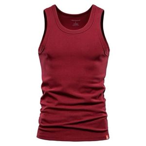Camiseta sin Mangas SASPORTS League para Hombre, Cuello Redondo, Color Sólido, Transpirable, 100% Algodón, Corte Regular, Ropa Casual de Primavera - Product Image 2