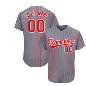 Último Diseño, Gran Venta, Mejor Proveedor, Jersey de Béisbol Transpirable de Alta Calidad, 100% Poliéster, Color Personalizado, Diferentes Tallas - Product Image 6