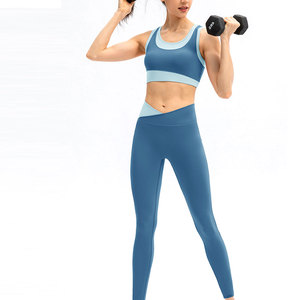 Conjunto de yoga deportivo para mujer, conjunto de yoga sin costuras para mujer, ropa de fitness para mujer, conjunto de yoga para mujer - Product Image 1