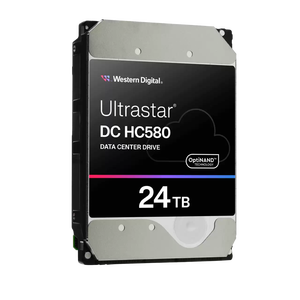 ฮาร์ดดิสก์ Ultrastar DC HC580 ความจุ 24TB ขนาด 3.5 นิ้ว SATA 6Gb/s สำหรับศูนย์ข้อมูล ความเร็ว 7200 รอบต่อนาที สำหรับเซิร์ฟเวอร์ รุ่น WUH722424ALE604 - Product Image 1