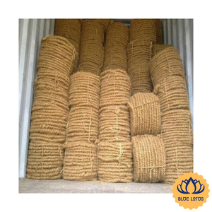 [MEJOR CALIFICADO] |   Cuerda de Fibra de Coco Resistente y Duradera para Construcción, Andamios y Amarre de Carga Pesada de Blue Lotus Farm - Product Image 1