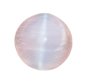 หินอัญมณีธรรมชาติ Selenite Cabochon,หินอัญมณีแฮนด์เมดทรงหลวม - Product Image 1