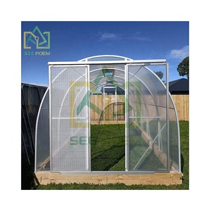 <span class=keywords><strong>Serre</strong></span> couverte de film plastique avec porte coulissante <span class=keywords><strong>Serre</strong></span> de jardin étanche pour légumes et fleurs - Product Image 3