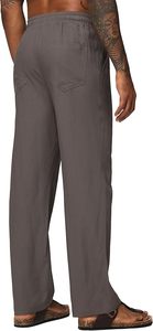 Conjunto de Salón para Hombre Elegante, Suave, Cómodo y Transpirable, Ropa de Interior Ligera, Traje de Pijama de Corte Relajado, Ropa Casual para Exportación a Granel - Product Image 6