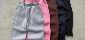 Pantalon de survêtement en toile épaisse pour homme, style streetwear hip-hop, taille élastique, délavage clair, respirant, en coton, imprimé, personnalisé par le fabricant - Product Image 4