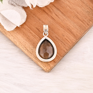 จี้เงินแท้ 925 ทรงธรรมชาติ ประดับด้วยงานฝีมือ สำหรับทุกเพศ - Product Image 5