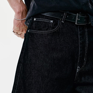 Conjuntos de Shorts de Mezclilla para Hombre con Logotipo Personalizado, Marca Privada, Traje de Baño para Playa, Transpirable, Estilo Casual de Verano, Fabricado en Pakistán - Product Image 4