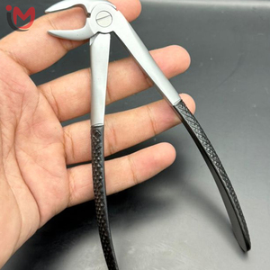 Pinzas de extracción dental plateadas, agarre ergonómico, acero inoxidable, 3 posiciones de mandíbula, instrumento manual - Product Image 5