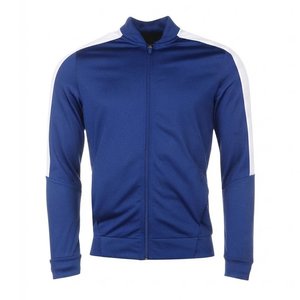 Nuevos Conjuntos Deportivos Azules Personalizados para Hombre, Conjuntos de Pantalones y Chaquetas de Punto de Color Sólido, Transpirables, con Cierre Completo, para Otoño - Product Image 3