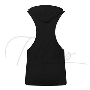 Débardeurs à capuche de qualité supérieure pour hommes, pour la musculation, coupe musclée, sans manches, pour la gym - Product Image 3