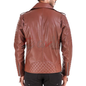 Latest Best Quality <b>Men</b> <b>Leather</b> <b>Jacket</b> In Wholesale Price Custom Colors Wholesale <b>Leather</b> Winter <b>Jackets</b> - Product Image 5