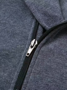 Low Price Stylish Printed Knitted 100% Cotton Eco-Friendly Custom Brand Men's Fashionable Hooded Fleece 300g Slim Fit - Product Image 5