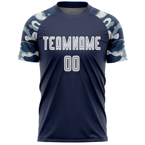 เสื้อฟุตบอลพิมพ์ลายดิจิทัลพรีเมียม ชุดทีมฟุตบอลสั่งทำพิเศษ ระบายเหงื่อได้ดี ผลิตจากโพลีเอสเตอร์ 100% ปรับแต่งได้ - Product Image 2