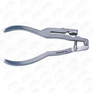 Pinzas dentales manuales Ainsworth Ivory, alicates perforadores de alta precisión e instrumentos quirúrgicos de acero inoxidable - Product Image 5