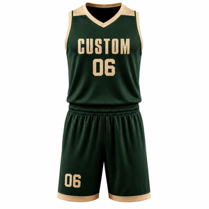 Conjunto de camiseta y pantalones cortos de baloncesto OEM ODM, empresa de fabricación de ropa deportiva en Pakistán, uniforme de baloncesto para hombre con logotipo personalizado. - Product Image 2