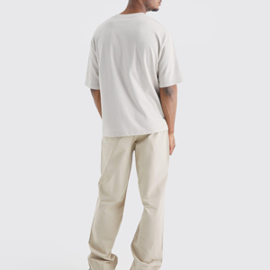 Pantalones Jogger Personalizados con Logotipo para Hombre, Pantalones Cargo de Color Sólido, Pantalones Deportivos Casuales con Cordón Ajustable - Product Image 3
