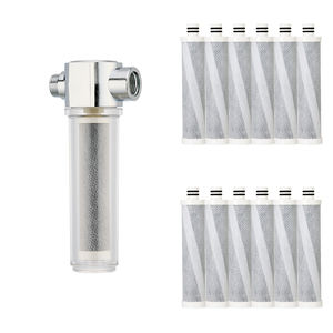 Filtre de douche ACF moderne avec 12 recharges, filtration en 3 étapes, écologique, efficace pour éliminer le chlore, les métaux lourds et les contaminants - Product Image 1