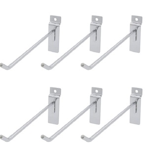 Premium High Quality Metal Supermarket Shelf Double Line Hook Design Durable Stylish <b>Storage</b> Solution Anand Engineering - Product Image 3
