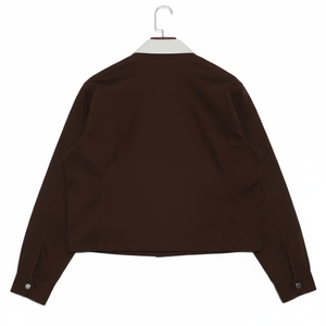 เสื้อแจ็คเก็ตผ้าฝ้าย 100% ปักลายตามสั่ง รุ่นเฮฟวี่เวท |   การเย็บแบบแม่นยำ |   เสื้อผ้าลำลองสำเร็จรูปสำหรับขายปลีกจาก Meeroos Industries - Product Image 4