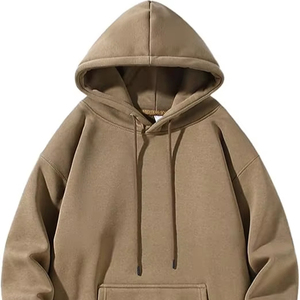 Sweat à capuche décontracté pour homme, coupe ample, en coton mélangé doux, tissu respirant et confortable, idéal pour un usage quotidien, style streetwear. - Product Image 6