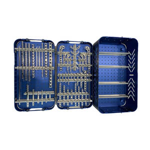 Juego Profesional Completo de Placas y Tornillos para Fijación de Fracturas en Animales Pequeños y Medianos, Rango/Tamaños: Diámetros de Placa de 1.5 mm a 3.5 mm - Product Image 5