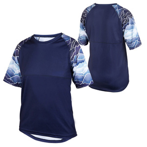 Maillot de cyclisme respirant en maille polyester anti-humidité pour VTT, course tout-terrain, design personnalisé, impression par sublimation - Product Image 3