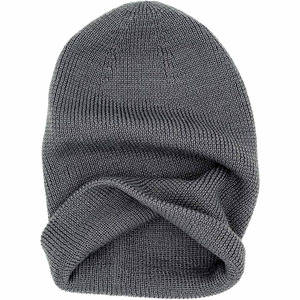 Bonnets de sport d'extérieur pour adultes, couleur grise, légers, doux, tricotés, pour la plage, les fêtes, usage quotidien, bonnets pliables pour hommes - Product Image 1