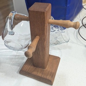 Cute <b>Tree</b> Shape Wooden Coffee Tea Cup Holder <b>Mug</b> Hanging Display Rack Drinkware Shelf Restaurant Kitchen Storage Tool Home Decor - Product Image 5