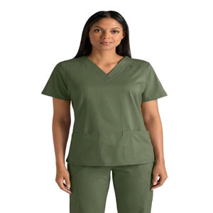Uniformes de Maternidad y Enfermería de Mezclilla al por Mayor, Conjuntos Médicos de Algodón, Ropa de Hospital Cómoda de Alta Calidad - Product Image 1