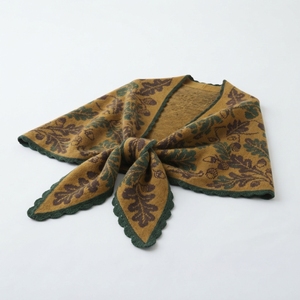 Wholesale Custom Jacquard Knitted Shawl Wrap Heavyweight Warm Winter Blanket Scarf Poncho Ladies Oversized Wrap Factory Price - Product Image 6