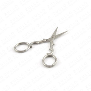 กรรไกรตัดเล็บสแตนเลสแบบกำหนดเองได้ อุปกรณ์เสริมความงาม รับผลิตแบบ OEM สีเงิน กรรไกรตัดเล็บ กรรไกรปักผ้า - Product Image 3