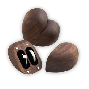 Caja de Almacenamiento de Piedra de Estilo Moderno de Mediados de Siglo, Rectangular, con Aspecto de Mármol, Caja para Joyas Hecha a Mano con Madera Fósil Natural, Caja Decorativa de Almacenamiento - Product Image 5