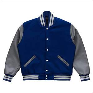 Reasonable Rate <b>Men</b> Winter High Street Varsity Jacket Latest Fashion High Quality Anti Wrinkle Waterproof Breathable Front - Product Image 3