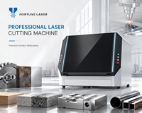 Petite machine de découpe laser de bureau de qualité industrielle, machine de découpe laser à fibre, précision au niveau du micron pour l'acier inoxydable et l'acier au carbone