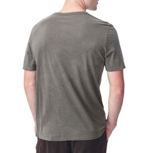 Camisetas de gimnasio para hombre, camisetas que absorben la humedad para hombre, camisetas estampadas de corte holgado 100% algodón para hombre - Product Image 2