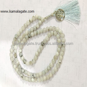 Jap Mala en Améthyste Naturelle 8mm, Perles de Cristal de Quartz, Pierre Précieuse, Fait Main, Thérapeutique, Technique Sculptée, Porte-bonheur, Fête Religieuse - Product Image 5
