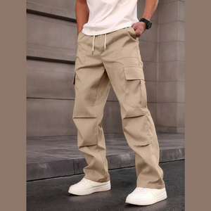 Pantalon de travail décontracté et respirant en polyester/coton mi-lourd pour homme, idéal pour le fitness et le jogging – Vente en gros Elite - Product Image 6