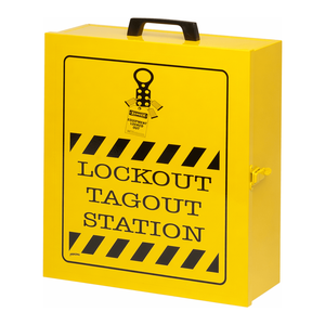 Armoire de verrouillage murale en acier Brady pour le stockage d'équipements LOTO industriels - Product Image 1