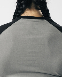 T-shirt pour femmes, coupe classique, manches raglan 3/4, polyester/coton, logo personnalisé, respirant, séchage rapide, écologique, t-shirts d'été - Product Image 5