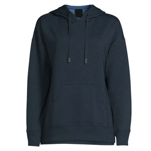 Gym Hoodie Premium Stretch Cotton Activewear Sweatshirt Manufacturer Women's Travel Hoodie Soft Cotton Hoodies - Product Image 5