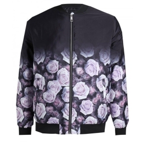 Chaqueta de Invierno Acolchada con Doble Cremallera y Capucha, Estilo Camuflaje, Personalizada por Sublimación, para Hombre - Product Image 6