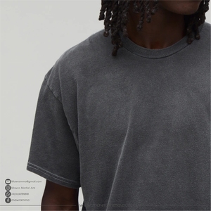T-shirt unisexe surdimensionné en coton personnalisé OEM, 100 % coton, écologique, séchage rapide, impression numérique d'illustrations d'horreur, streetwear - Product Image 6