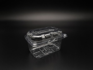 Contenants en HIPS transparents de qualité alimentaire en gros, boîtes jetables pour le stockage des fruits et l'emballage alimentaire avec couvercles - Product Image 3