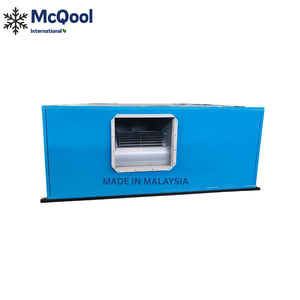 Unité de ventilation à ventilateur centrifuge axiale optimisée pour la performance, avec moteur à hélice DC intégré et condenseur, pour salles de serveurs et restaurants - Product Image 1