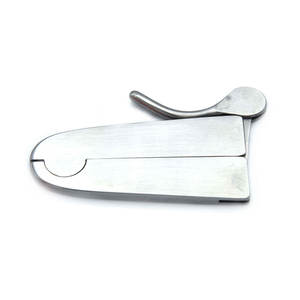 Pince de circoncision manuelle en acier inoxydable, instrument chirurgical réutilisable pour enfants et adultes, certifiée CE, classe I médicale HASHIR - Product Image 5