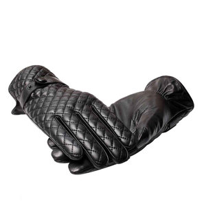 New Custom Design Winter <b>Touch</b> <b>Screen</b> Leather <b>Gloves</b> High Quality Men Sports Plain Breathable Thermal Wholesale Price <b>Gloves</b> - Product Image 2